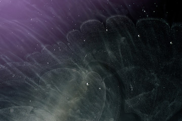abstract space background, stars and nebula