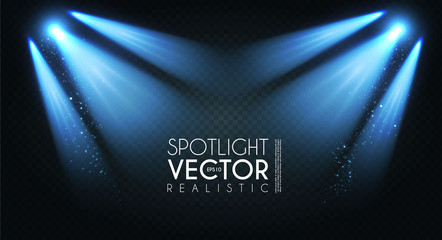 Wall Mural - spotlight. transparent light effect. show design. light source. empty scene.
