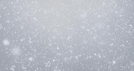 Wall Mural - Snow fall snowflakes background, isolated overlay white snowfall light. Snow flakes falling with bokeh effect and winter glitter shine layer on transparent background