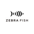 zebra fish logo icon vector designs