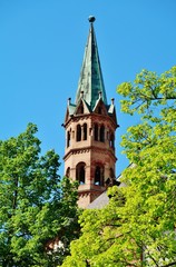 Wall Mural - Würzburg, östlicher Domturm