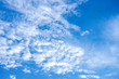 Blue sky white clouds for background