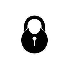 Canvas Print - Padlock icon