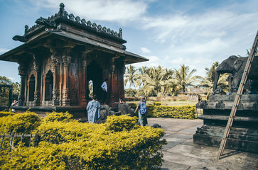 Old ancient hindu temple, Indian heritage, holy place