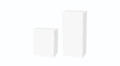 © Eduardo - Vector Isolated Illustration of Different Size of Milk Carton, Box.