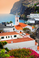 Poster - Camara de Lobos resort, Madeira island, Portugal