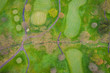 Aerial of Golf Course in New Jersey 