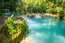 Kunag Si Waterfalls In Laos 