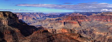 Panoramic View Of Grand Canyon Against Sky