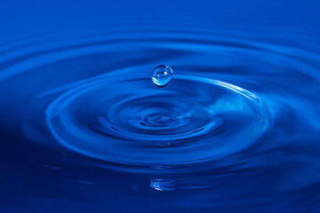  Blue Water Drop