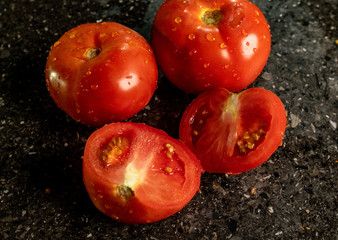 Tasty juicy tomatoes