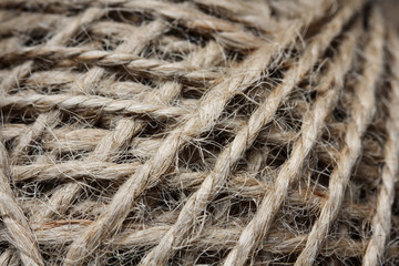 rope twine macro texture for background