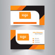 © Xvector - Creative business card design template.