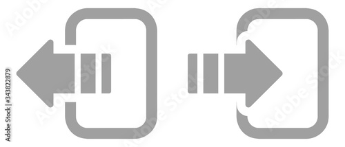 ログイン ログアウトのアイコン Stock Vector Adobe Stock ログイン ログアウトのアイコン Stock Vector Adobe Stock