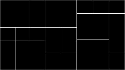 Creative vector Template Collage. Frames for photo.