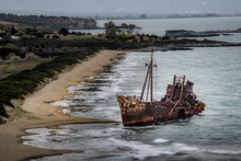 "Dimitrios" Shipwreck Near Gythio, Greece