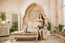 Beautiful Belly Dancer In Motion..