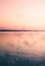 Close-up Of Bubbles Outdoors