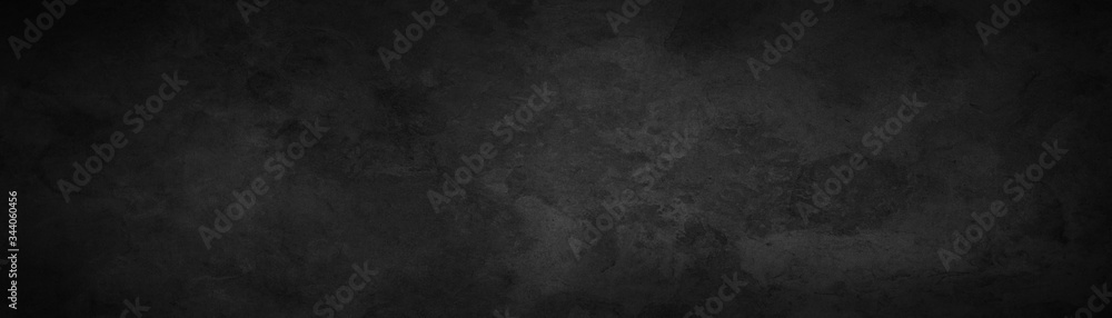 Rich black background texture, marbled stone or rock textured banner with elegant dark black and gray color and design - obrazy, fototapety, plakaty 