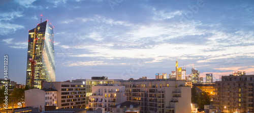 Frankfurt panorama building...