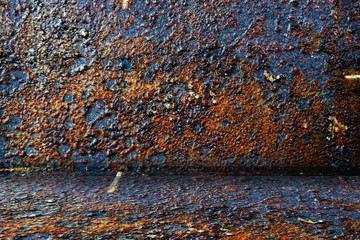 Sticker - Old grunge texture and vintage wall background