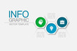 © vecarto - Vector iInfographic template for business, presentations, web design, 3 options.