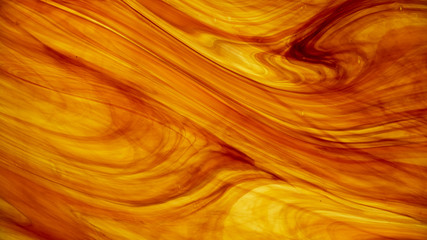 Amber Glass Swirl