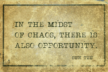 midst of chaos sun tzu