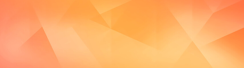 Fototapete - Light orange color wide banner background