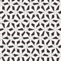 Poster - 3d illustration of parametric pattern
