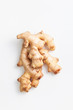 © ekramar - Young fresh ginger root on white background