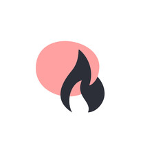 Poster - Flame -  Icon