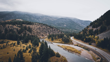 Montana Mountains (Drone Photo)