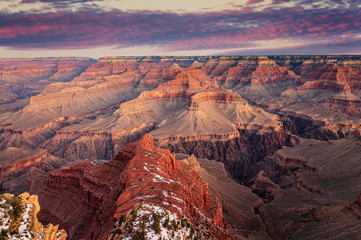 Wall Mural - grand canyon national park sunrise