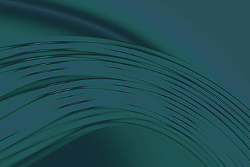 Wall Mural - abstract background with wave form shapes