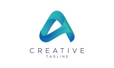letter a professional logo for all kinds of business