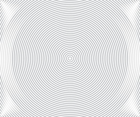  Concentric Circle Elements, Backgrounds. Abstract circle pattern. Black and white graphics