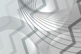 Fototapeta Perspektywa 3d - abstract, texture, pattern, blue, design, wallpaper, white, technology, light, illustration, graphic, backgrounds, polystyrene, space, art, textured, digital, foam, concept, wave, gray, business