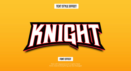 gaming esport style text effect, editable text effect