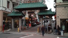 Chinatown San Francisco Pagoda TImelapse