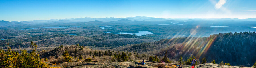 Wall Mural - Hiking St. Regis Fire Tower Adirondacks Upstate New York