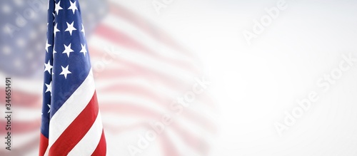 Fotomural American flag for Memorial Day, 4th of July, Labour Day