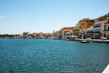 Wall Mural - Waterfront Town