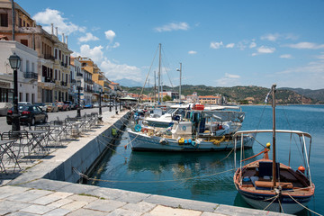 Wall Mural - Waterfront Town