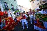 cultural group at the carnival of salvador