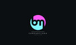 bm Letter Logo Design Icon Vector Symbol
