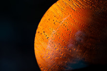 Abstract  Imitation Of The Orange Planet 
