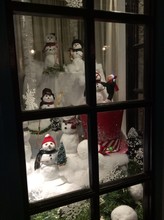 Snowman In The Window