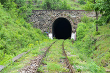 Entrance Of Old Railway Tunnel