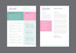 © Akilmazumder - Curriculum vitae CV Resume Template Design